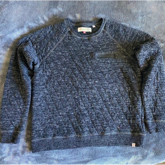 Grey quilted pullover sweater - Picture 3 of 4